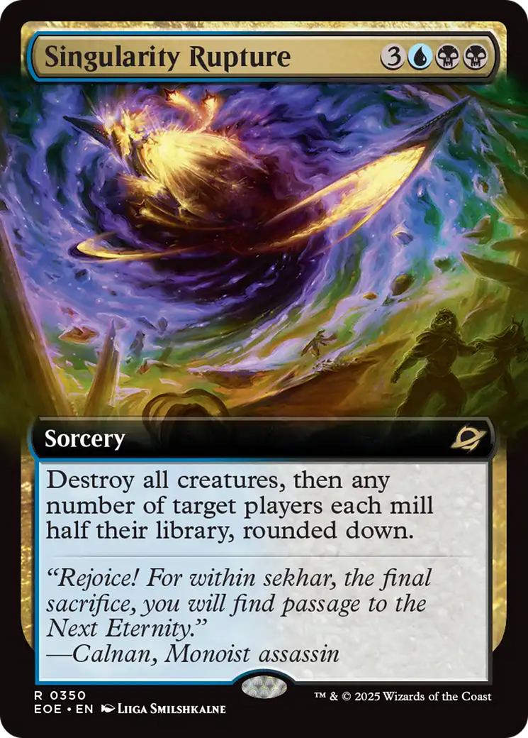 Singularity Rupture (Extended Art) (350) [Edge of Eternities]