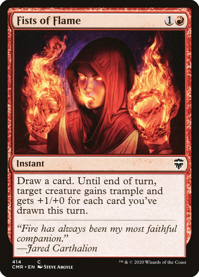 Fists of Flame (414) [Commander Legends]