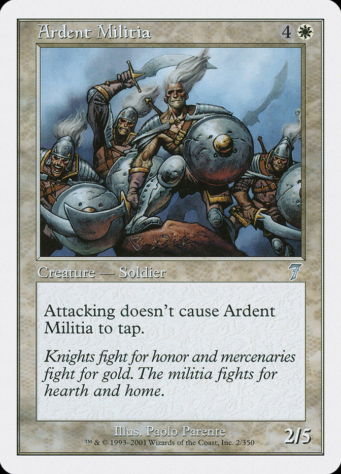 Ardent Militia (2) [7th Edition]