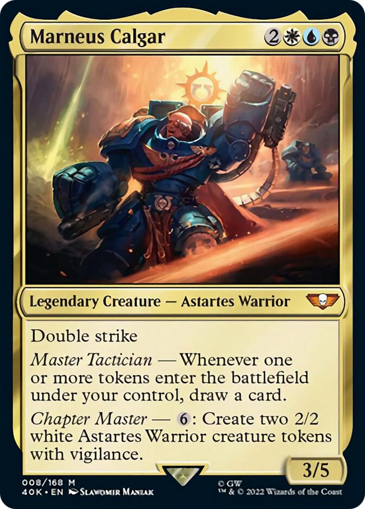Marneus Calgar (Surge Foil) (8) [Universes Beyond: Warhammer 40,000]