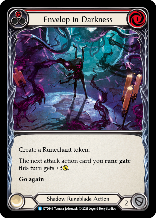 Envelop in Darkness (Red) (DTD149) [Dusk till Dawn]