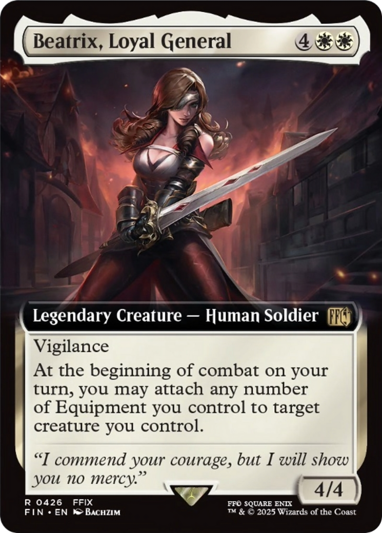 Beatrix, Loyal General (Extended Art) (426) [FINAL FANTASY]