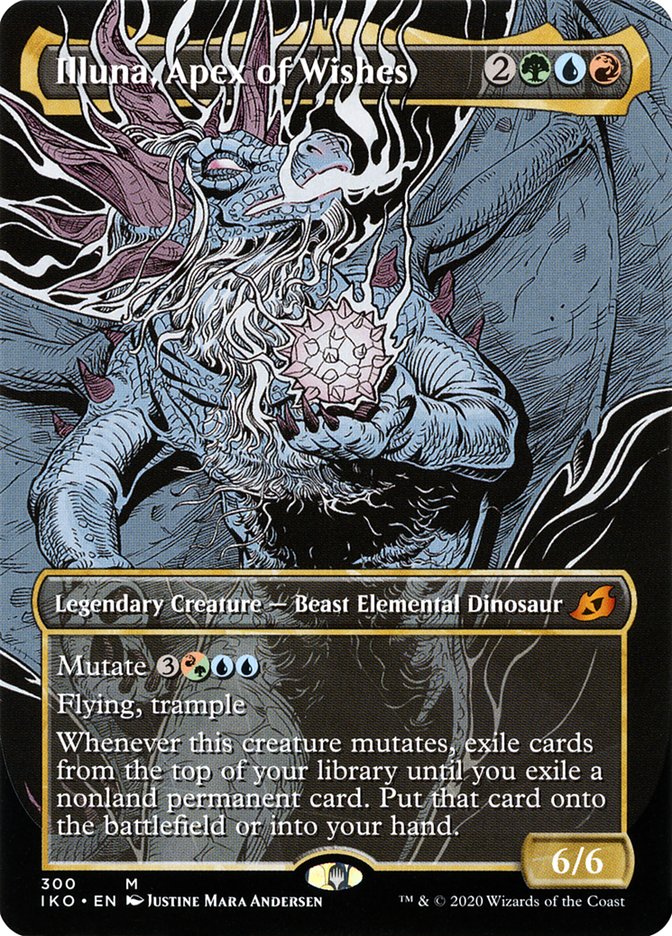 Illuna, Apex of Wishes (Showcase) (300) [Ikoria: Lair of Behemoths]