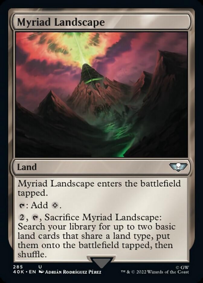 Myriad Landscape (285) [Universes Beyond: Warhammer 40,000]