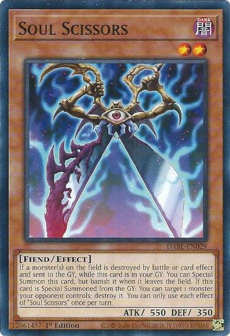 Soul Scissors (DABL-EN029) [Darkwing Blast]