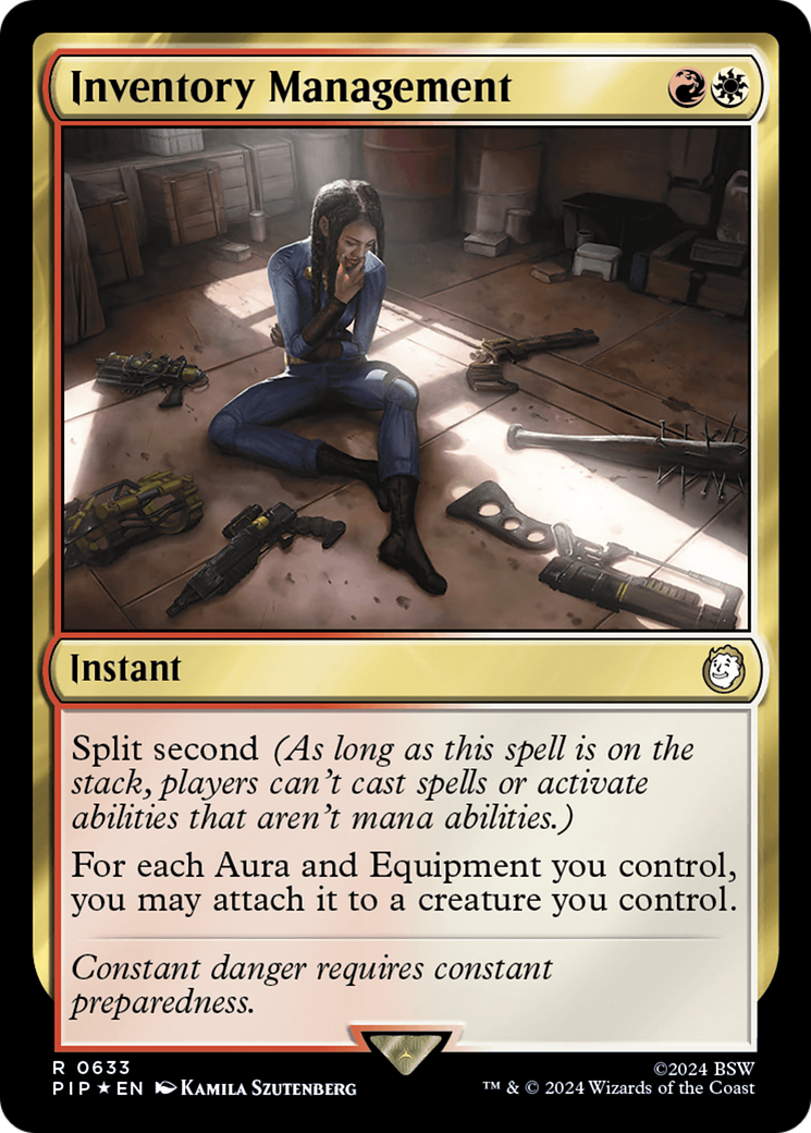 Inventory Management (Surge Foil) (633) [Universes Beyond: Fallout]