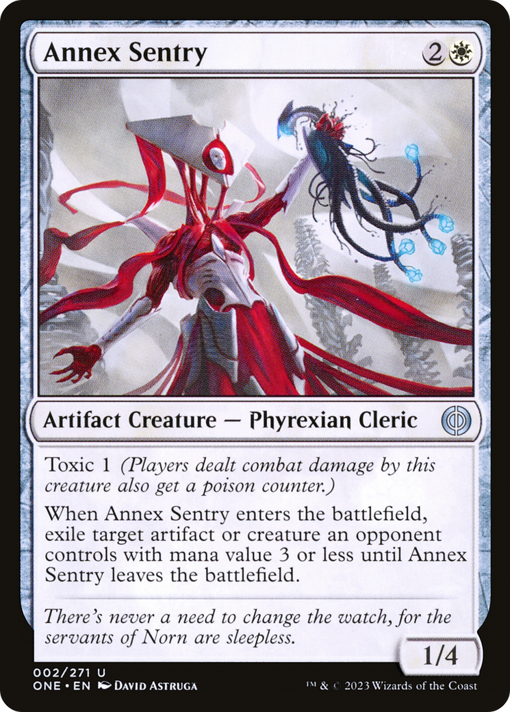 Annex Sentry (2) [Phyrexia: All Will Be One]