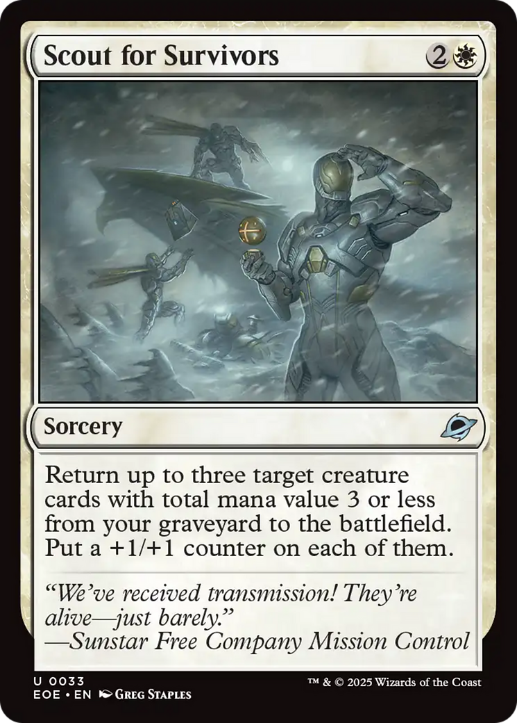Scout for Survivors (33) [Edge of Eternities]
