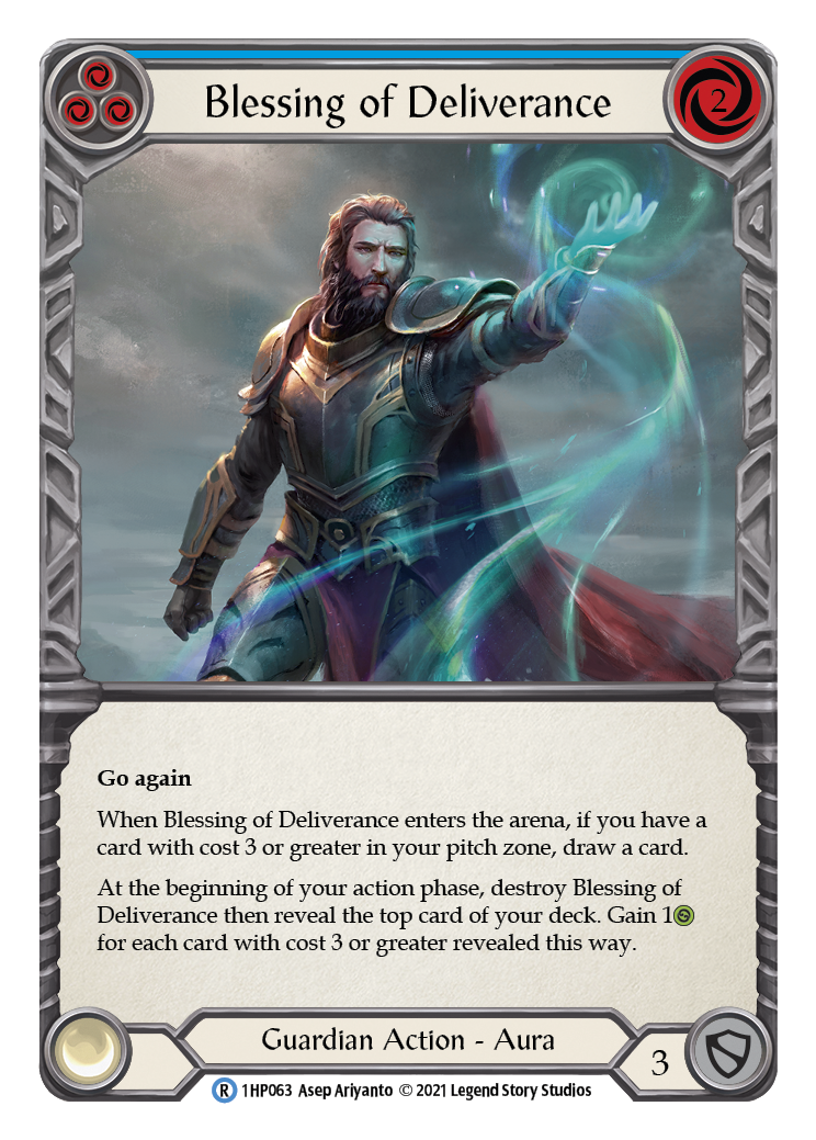 Blessing of Deliverance (Blue) (1HP063) [History Pack Vol.1]