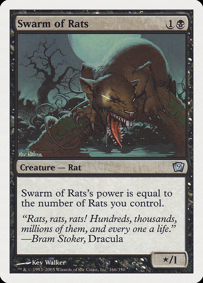 Swarm of Rats (166) [9th Edition]
