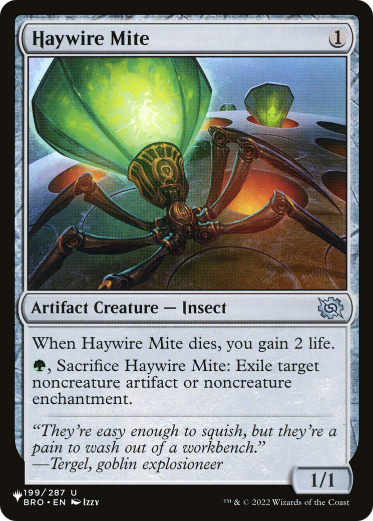 Haywire Mite (199/012) [The List Reprints]