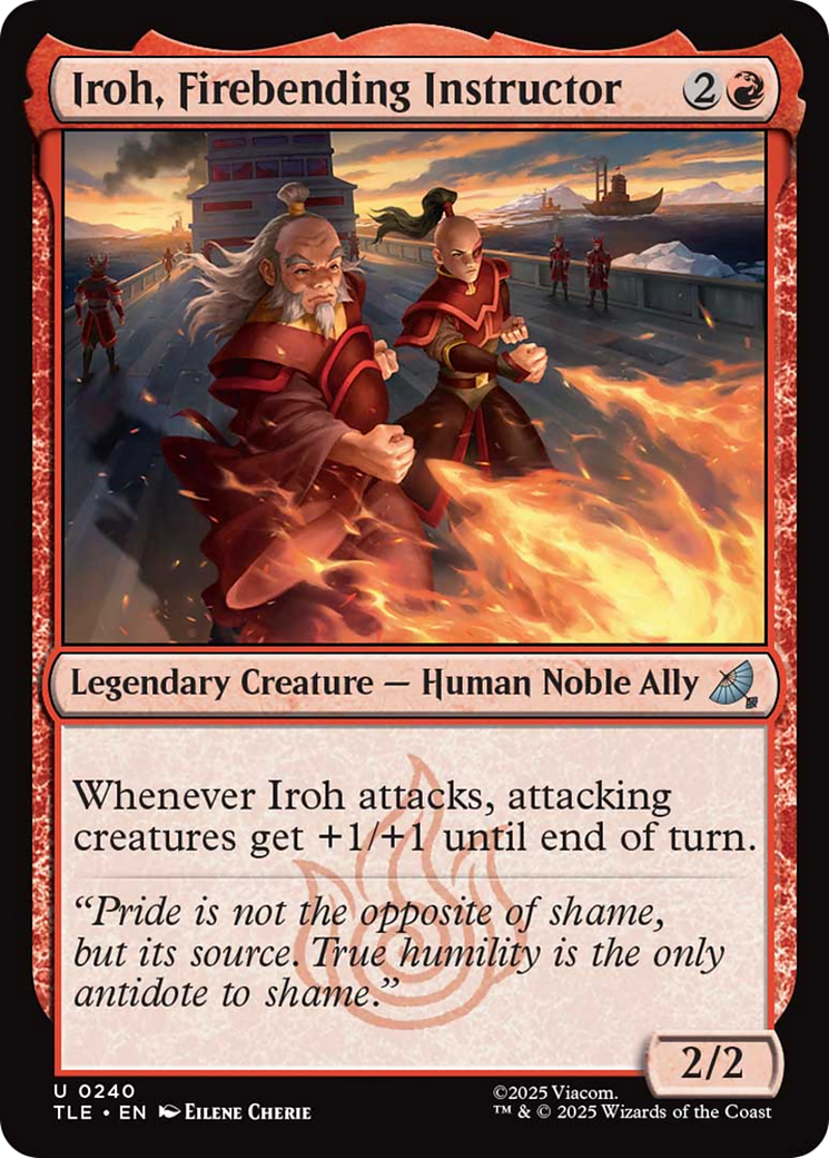 Iroh, Firebending Instructor (0240) (240) [Avatar: The Last Airbender: Eternal-Legal]