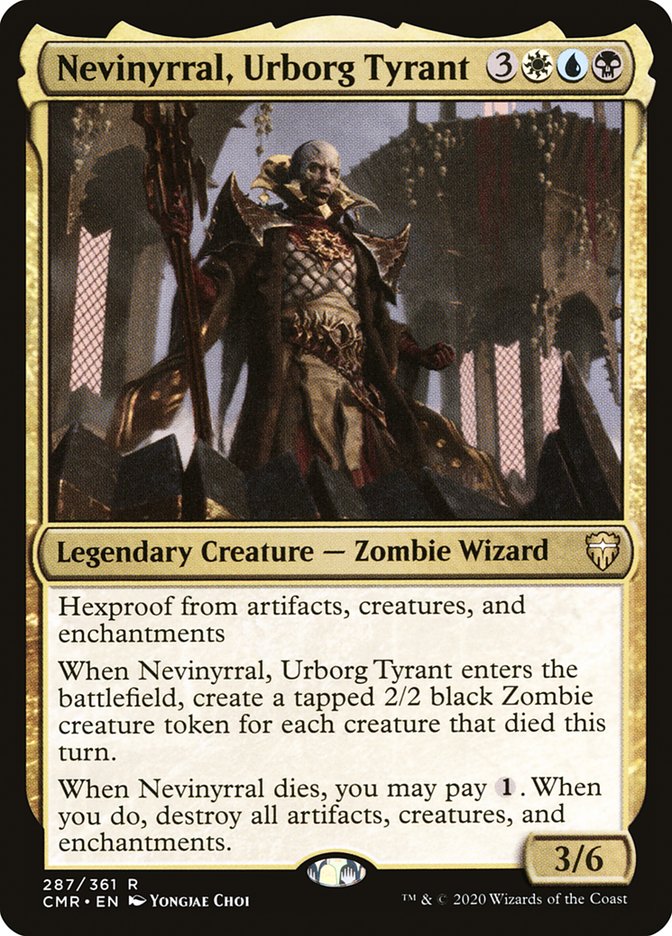 Nevinyrral, Urborg Tyrant (287) [Commander Legends]