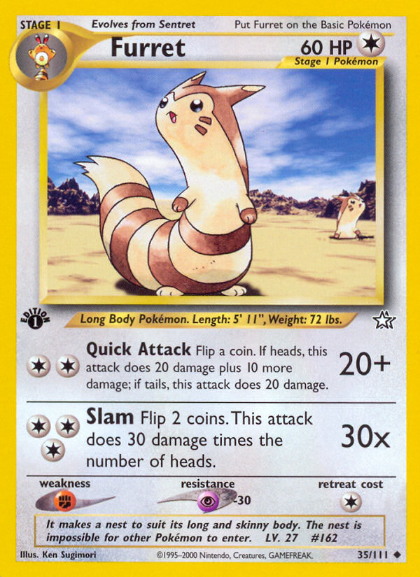 Furret (035/111) [Neo Genesis]