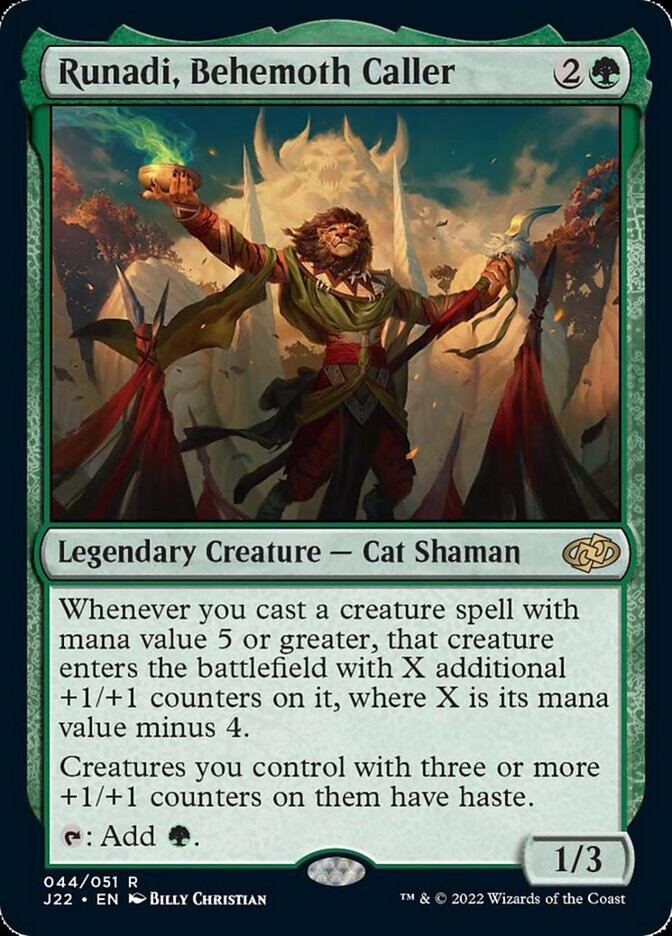 Runadi, Behemoth Caller (44) [Jumpstart 2022]