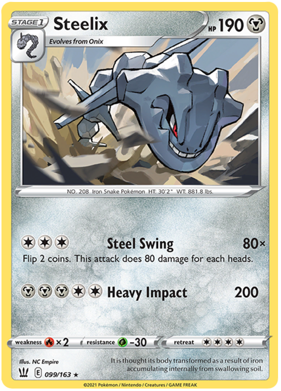Steelix (099/163) [SWSH05: Battle Styles]