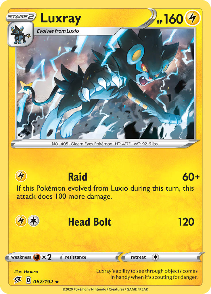 Luxray (062/192) [Deck Exclusives]
