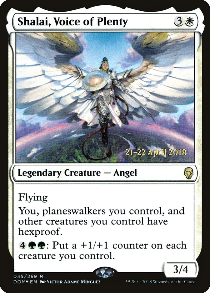 Shalai, Voice of Plenty (35) [Prerelease Cards]