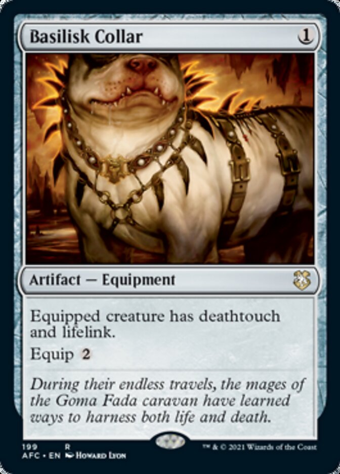 Basilisk Collar (199) [Commander: Adventures in the Forgotten Realms]