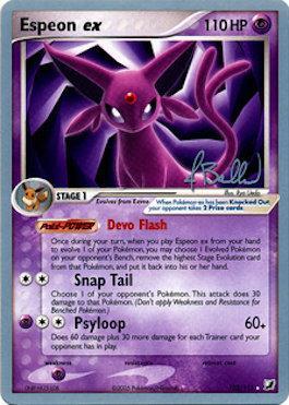 Espeon ex - 2006 (Jimmy Ballard) (102/115) [World Championship Decks]