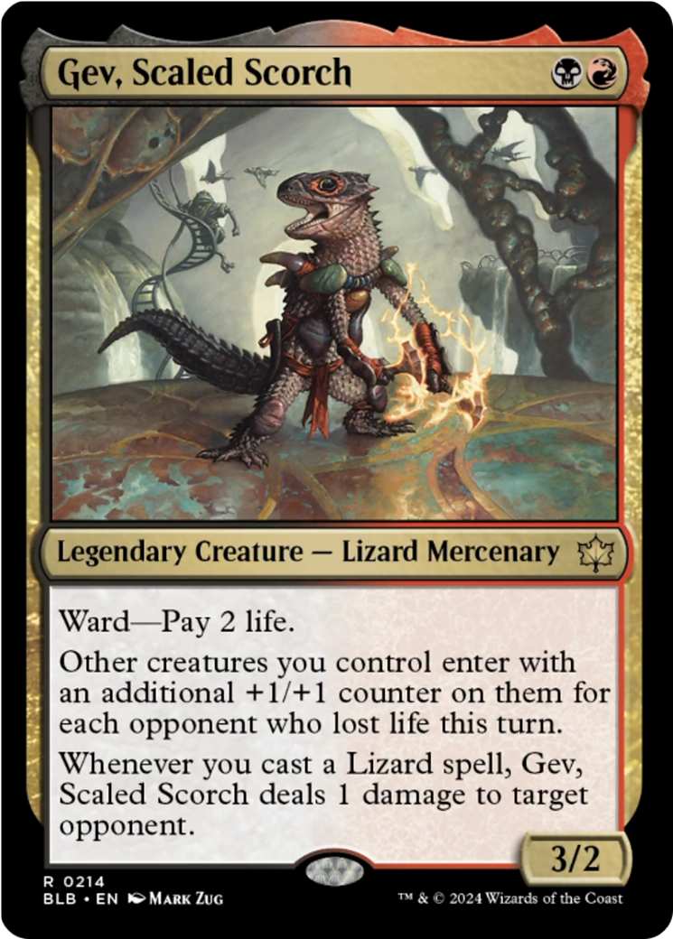 Gev, Scaled Scorch (214) [Bloomburrow]