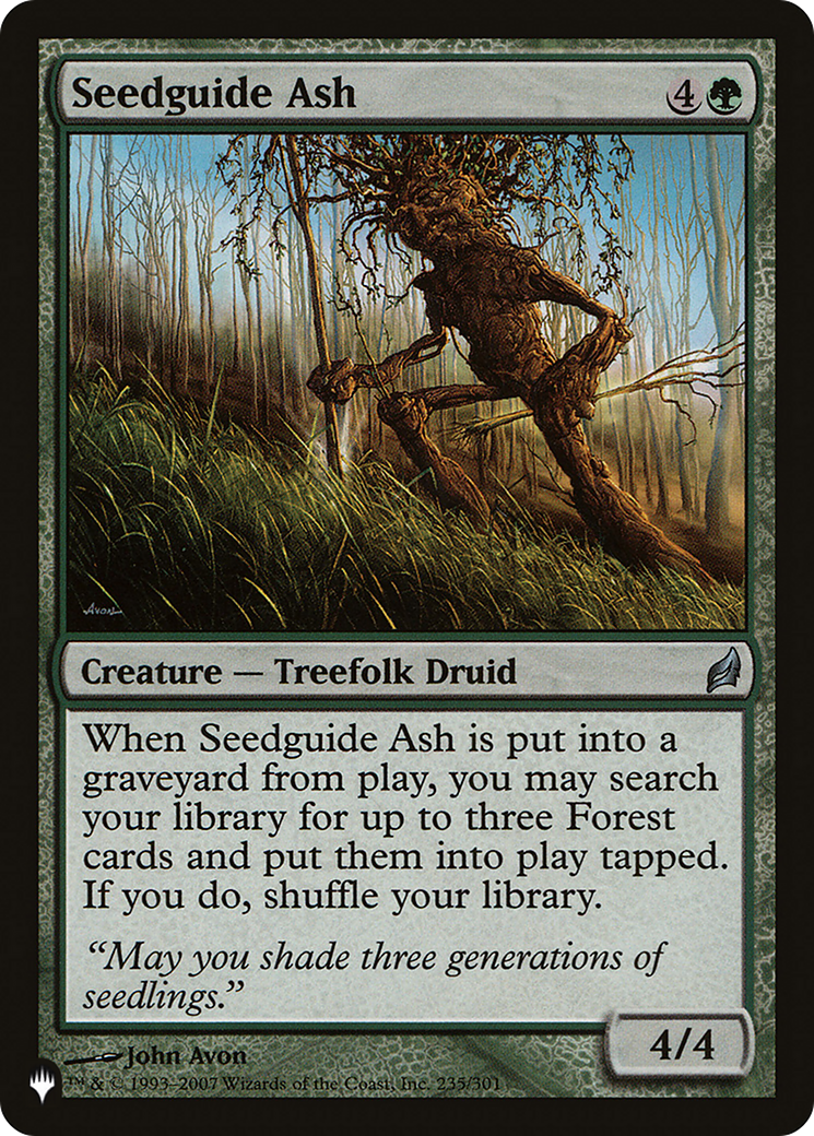 Seedguide Ash (235/301) [The List Reprints]