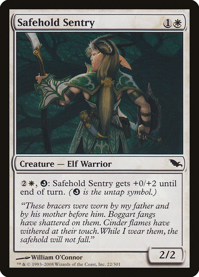Safehold Sentry (22) [Shadowmoor]