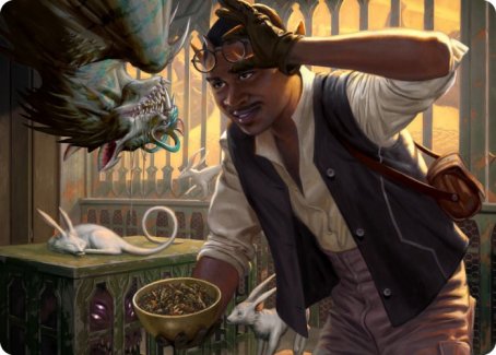 Bennie Bracks, Zoologist Art Card (49) [Art Series: Streets of New Capenna]