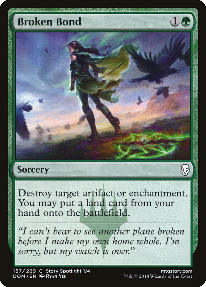 Broken Bond (157) [Dominaria]