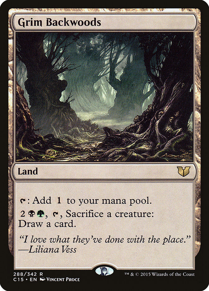 Grim Backwoods (288) [Commander 2015]