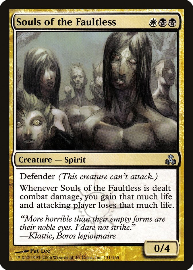 Souls of the Faultless (131) [Guildpact]