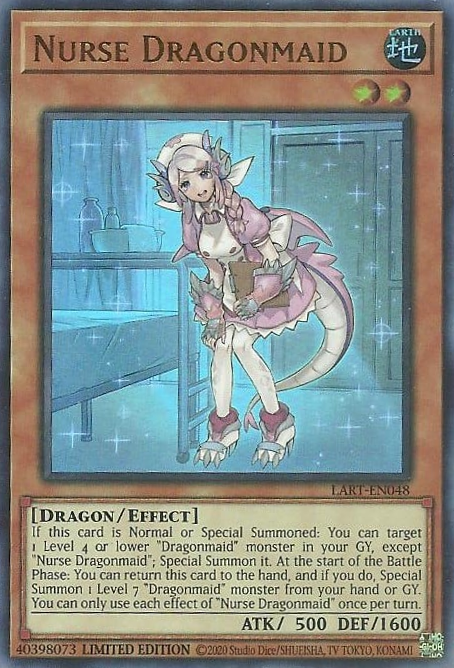 Nurse Dragonmaid (LART-EN048) [The Lost Art Promotion]