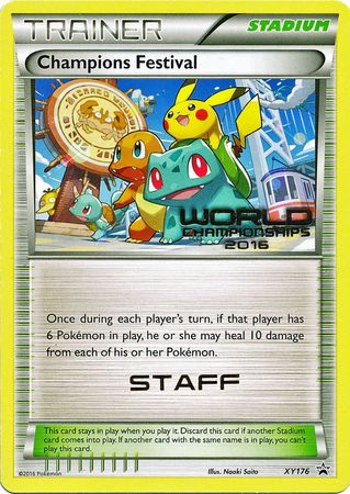 Champions Festival (2016) [Staff] (XY176) [XY Promos]
