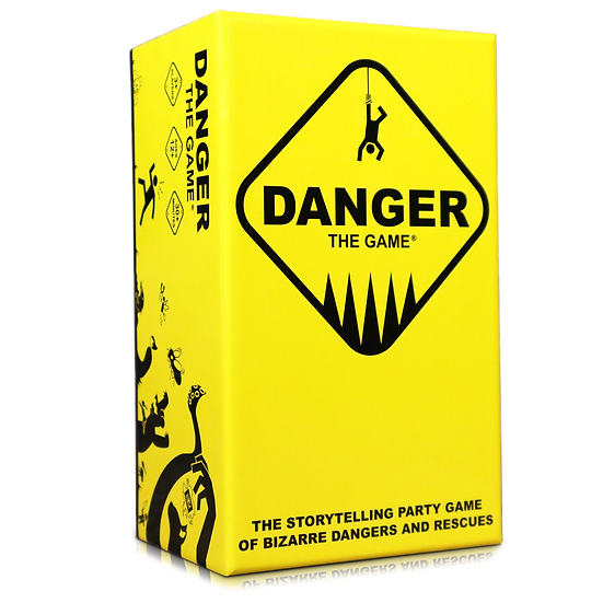 Danger The Game: The Party Card Game of Bizarre Dangers and Rescues