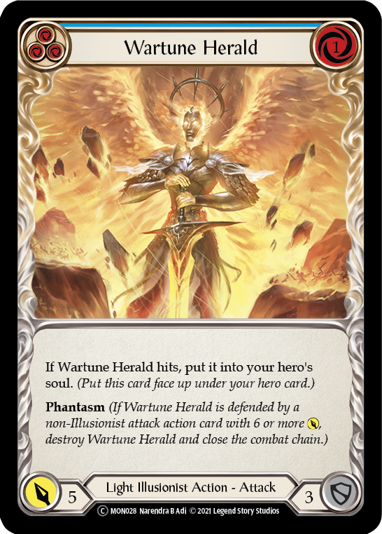 Wartune Herald (Blue) (MON028) [Monarch]