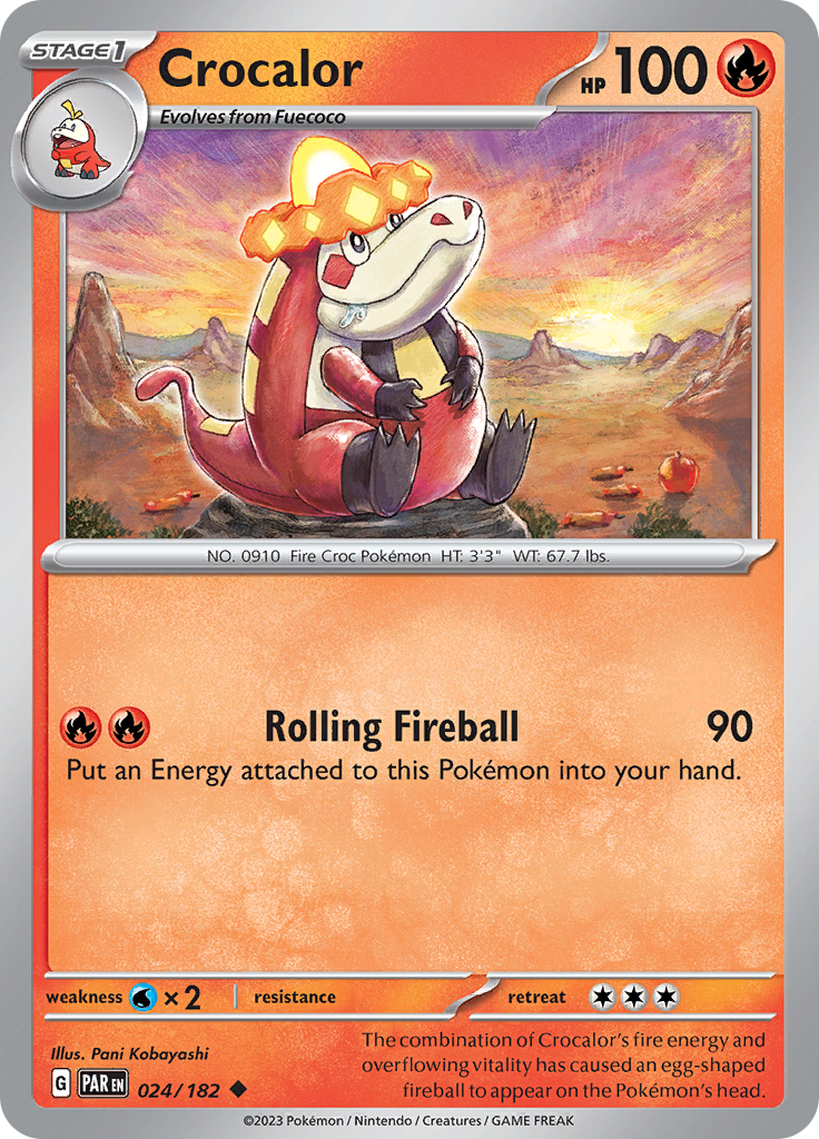 Crocalor (024/182) [SV04: Paradox Rift]