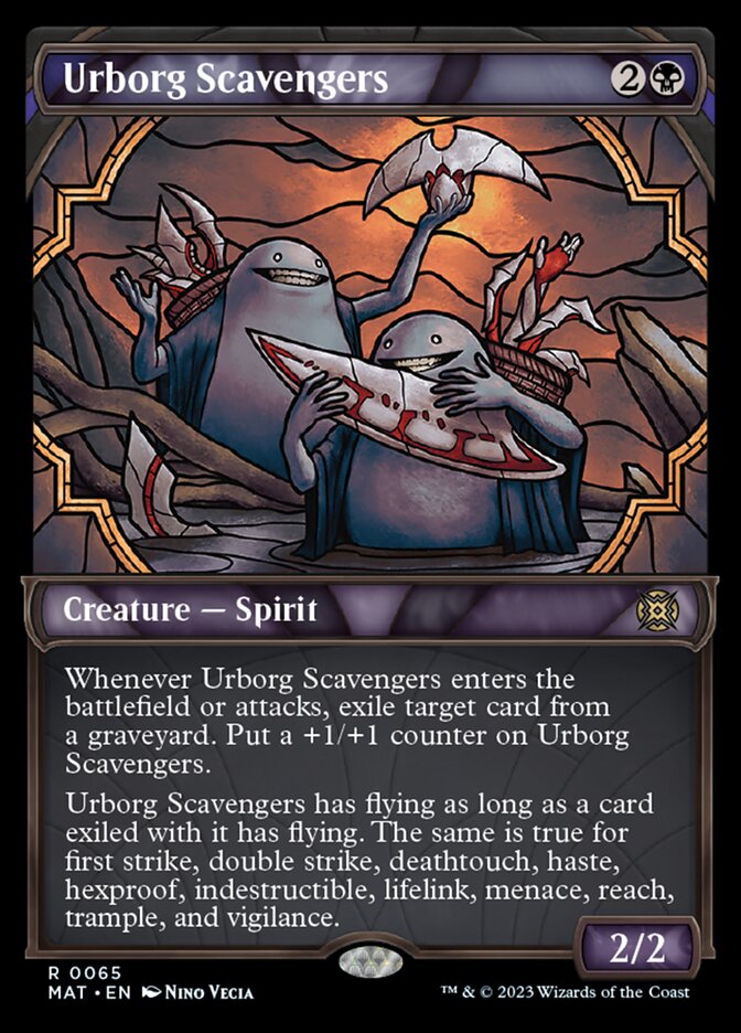Urborg Scavengers (Showcase) (65) [March of the Machine: The Aftermath]