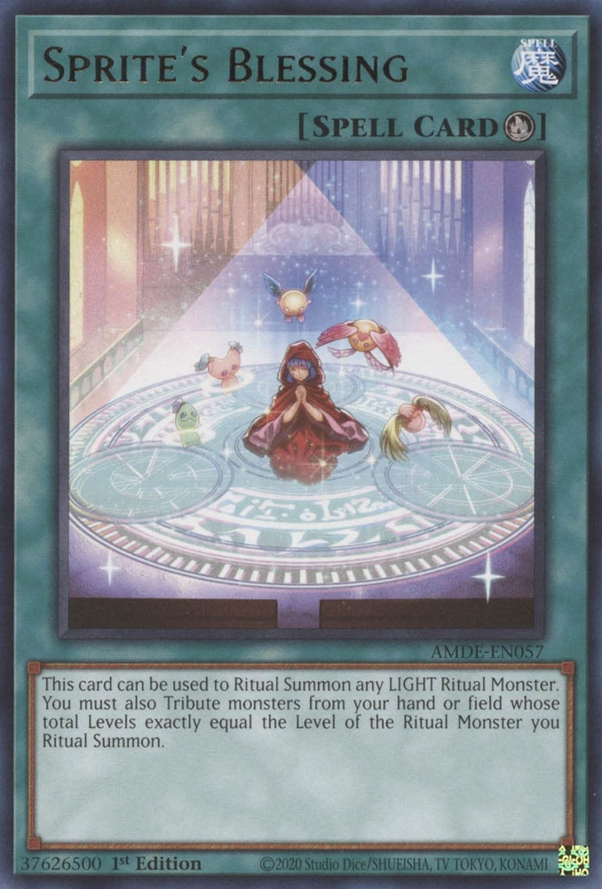 Sprite's Blessing (AMDE-EN057) [Amazing Defenders]