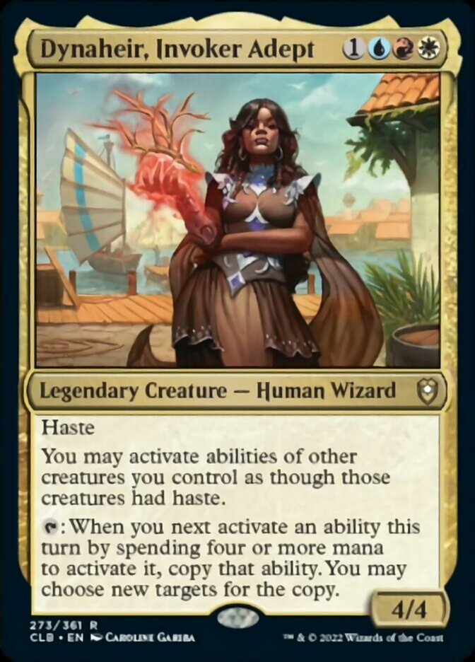 Dynaheir, Invoker Adept (273) [Commander Legends: Battle for Baldur's Gate]