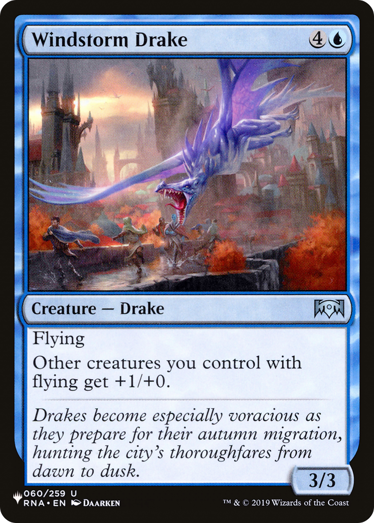 Windstorm Drake (060/259) [The List Reprints]