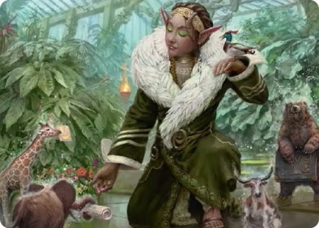 Rumor Gatherer Art Card (7) [Art Series: Streets of New Capenna]