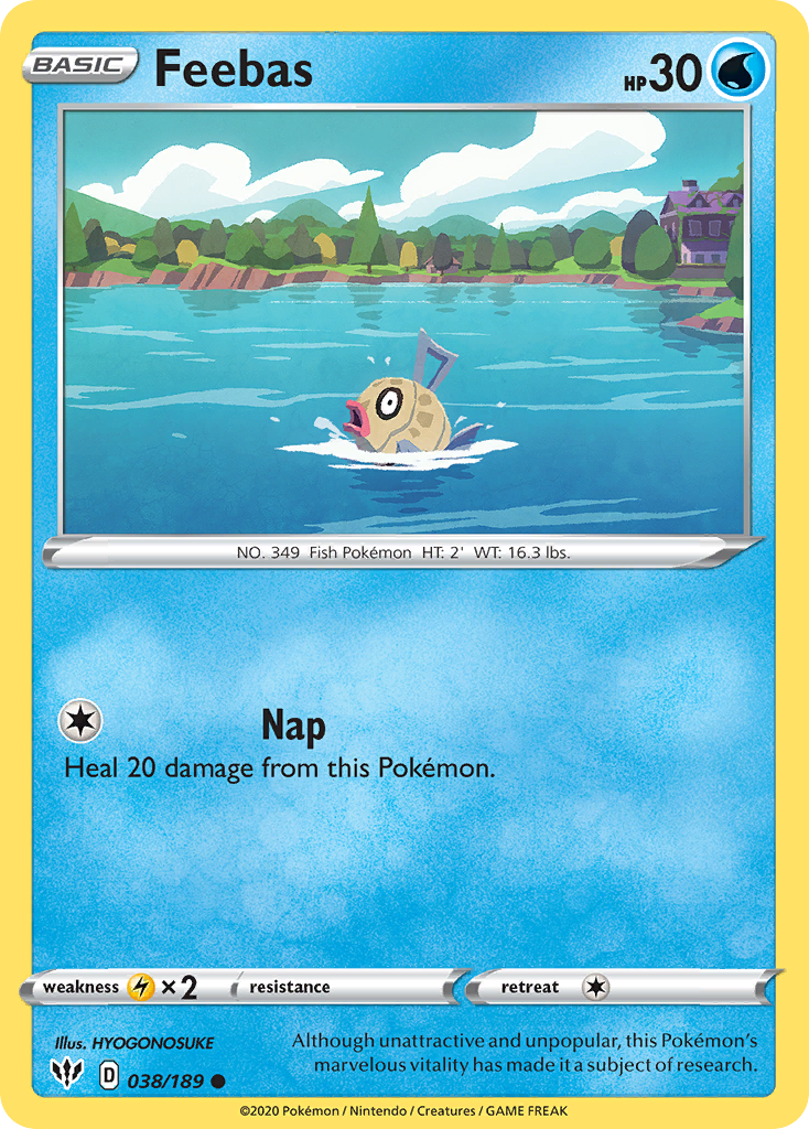 Feebas (038/189) [SWSH03: Darkness Ablaze]