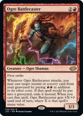 Ogre Battlecaster (36) [Jumpstart 2022]