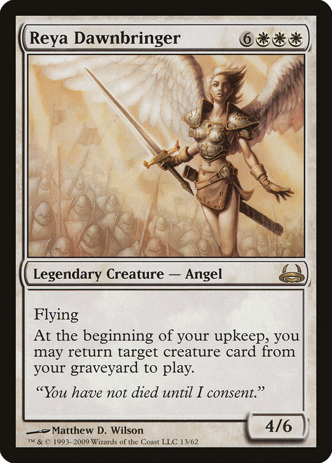 Reya Dawnbringer (13) [Duel Decks: Divine vs. Demonic]