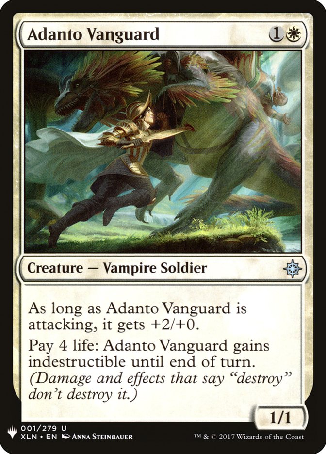 Adanto Vanguard (1) [The List Reprints]