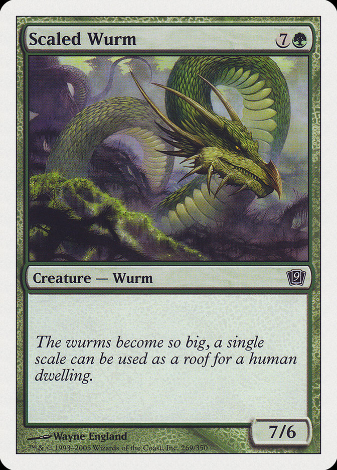 Scaled Wurm (269) [9th Edition]
