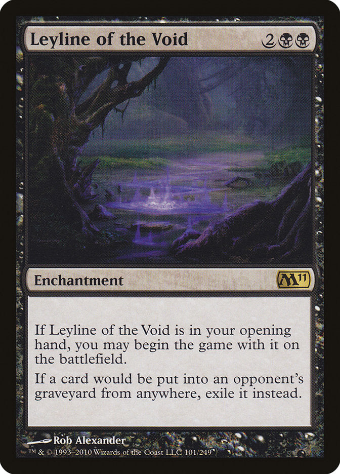 Leyline of the Void (101) [Magic 2011 (M11)]