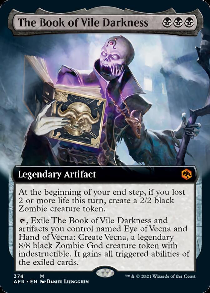 The Book of Vile Darkness (Extended Art) (374) [Adventures in the Forgotten Realms]