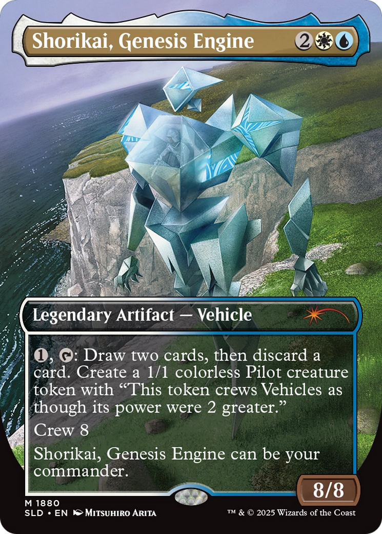 Shorikai, Genesis Engine (Rainbow Foil) (1880) [Secret Lair Drop Series]