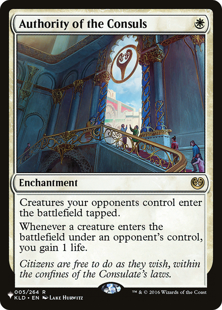 Authority of the Consuls (005/264) [The List Reprints]
